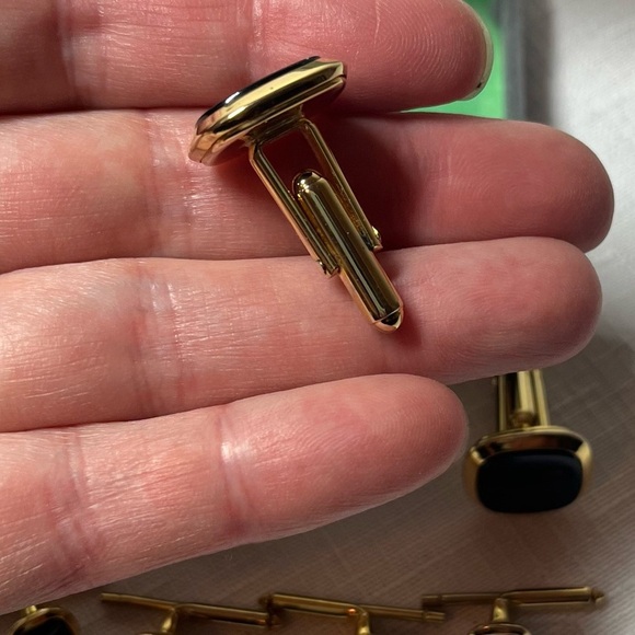 Vintage Cufflinks and button Set - Picture 3 of 8